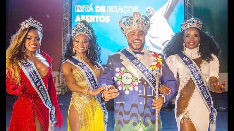 Prefeitura divulga nova data das inscrições do concurso de Rei Momo, Rainha e Princesas do Carnaval 2023