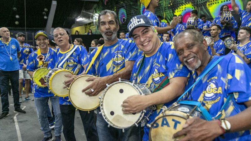 Tijuca retoma ensaios da bateria Pura Cadência